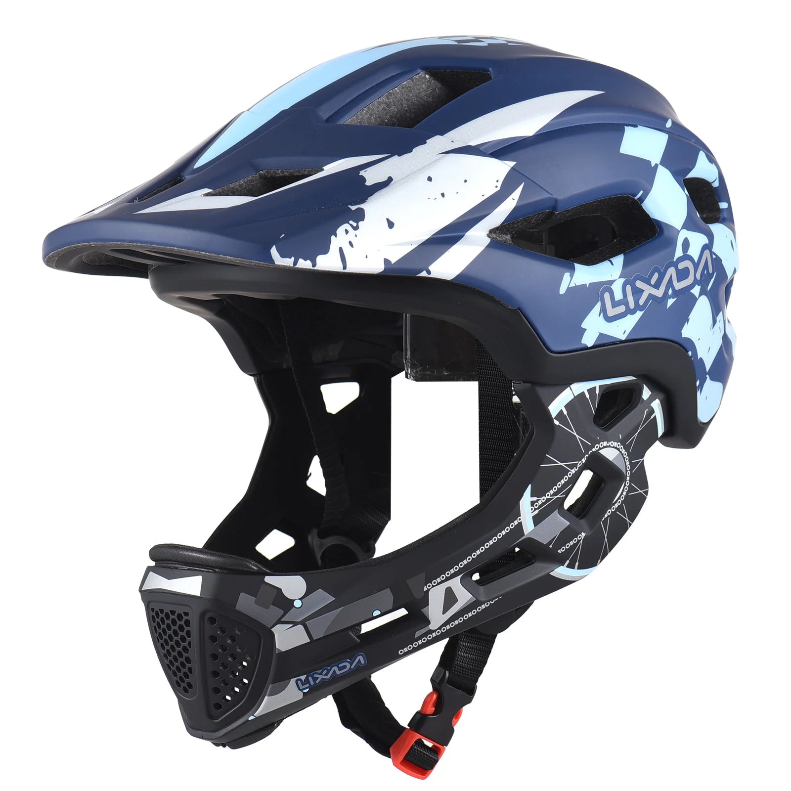 Casque mentonnière amovible enfant RACE