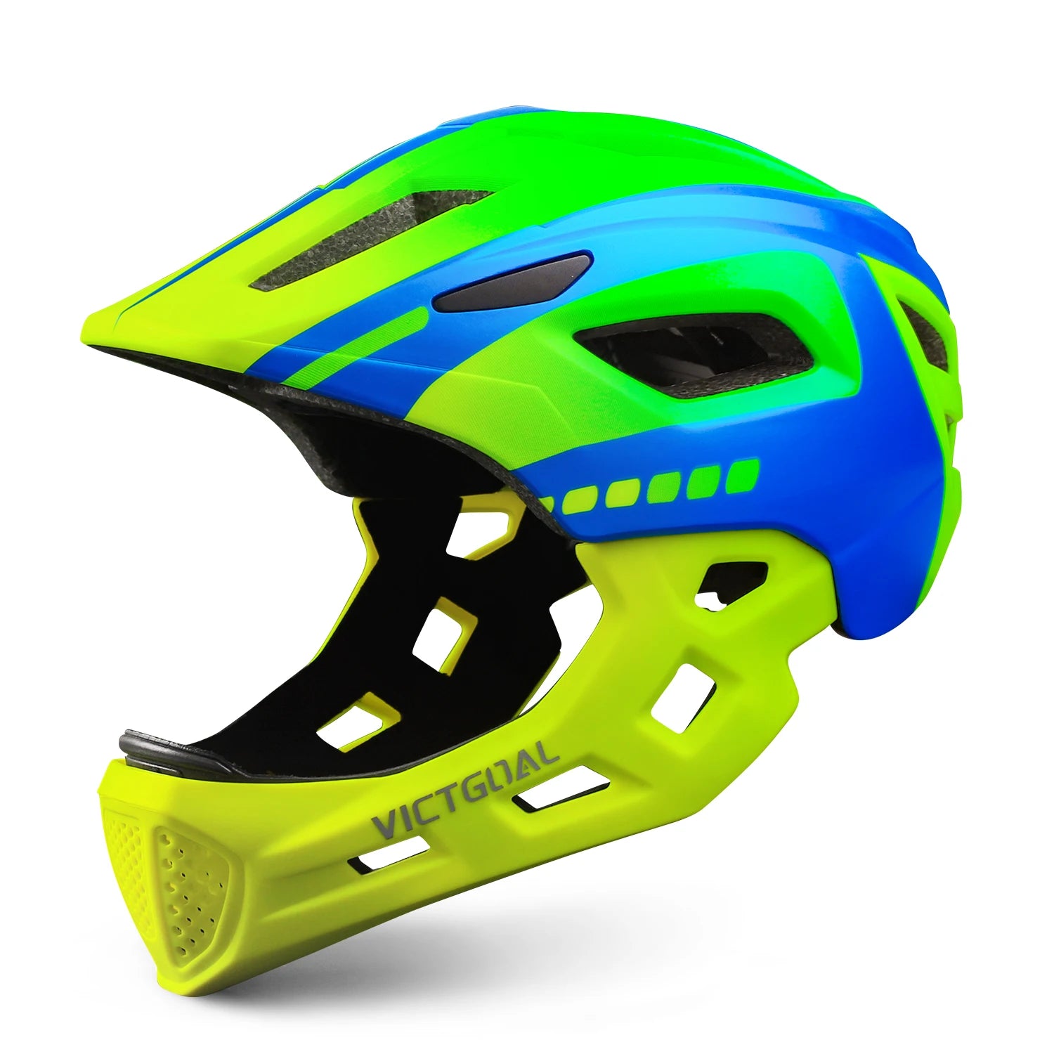 Casque mentonnière amovible enfant NIGHT