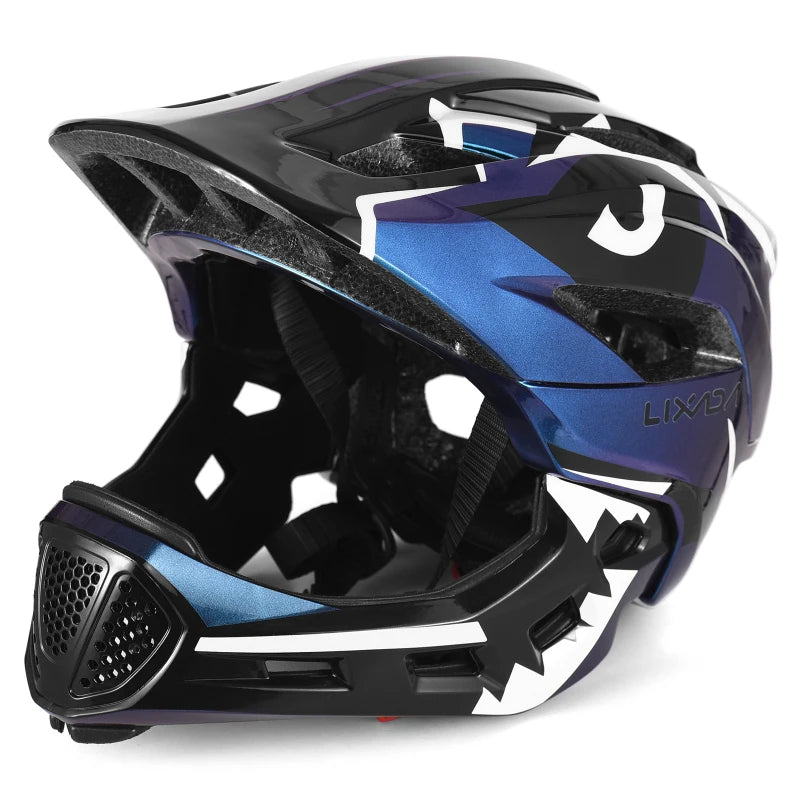 Casque mentonnière amovible enfant SHARK