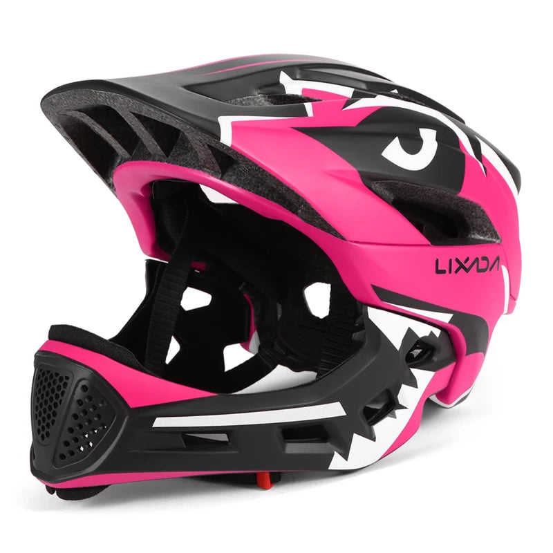 Casque mentonnière amovible enfant SHARK