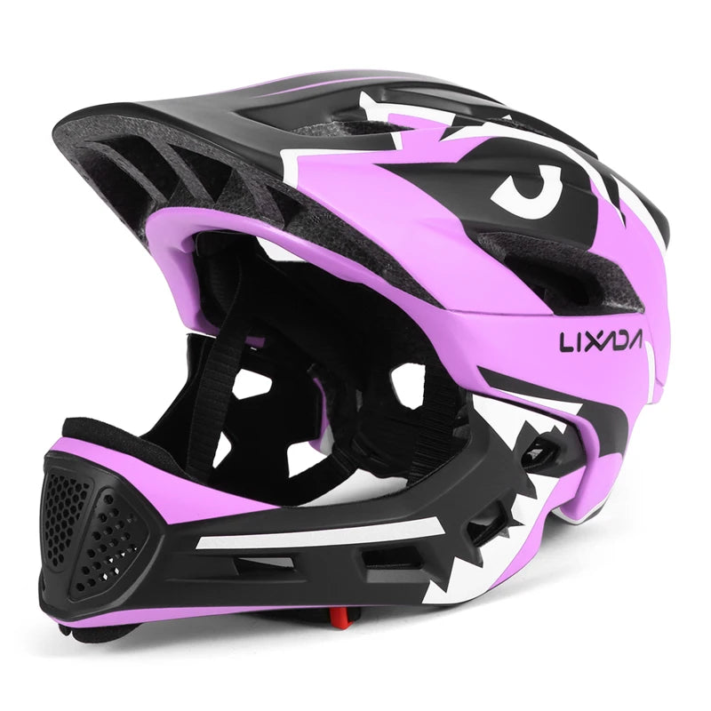 Casque mentonnière amovible enfant SHARK