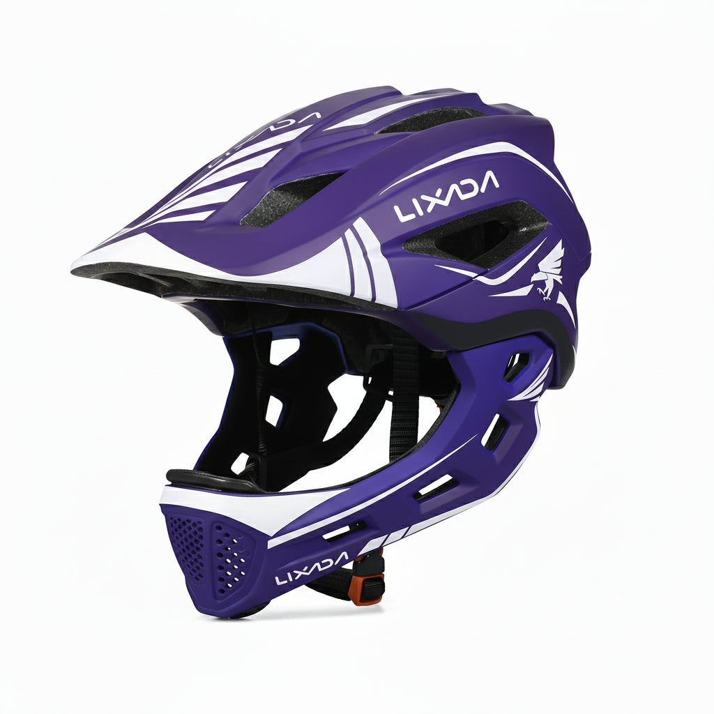 Casque mentonnière amovible enfant SPEED