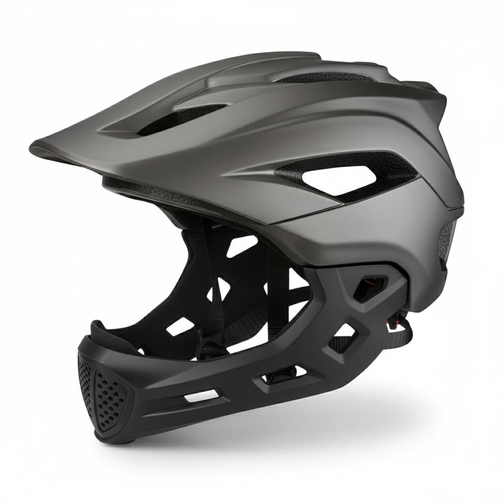 Casque mentonnière amovible enfant SHADOW